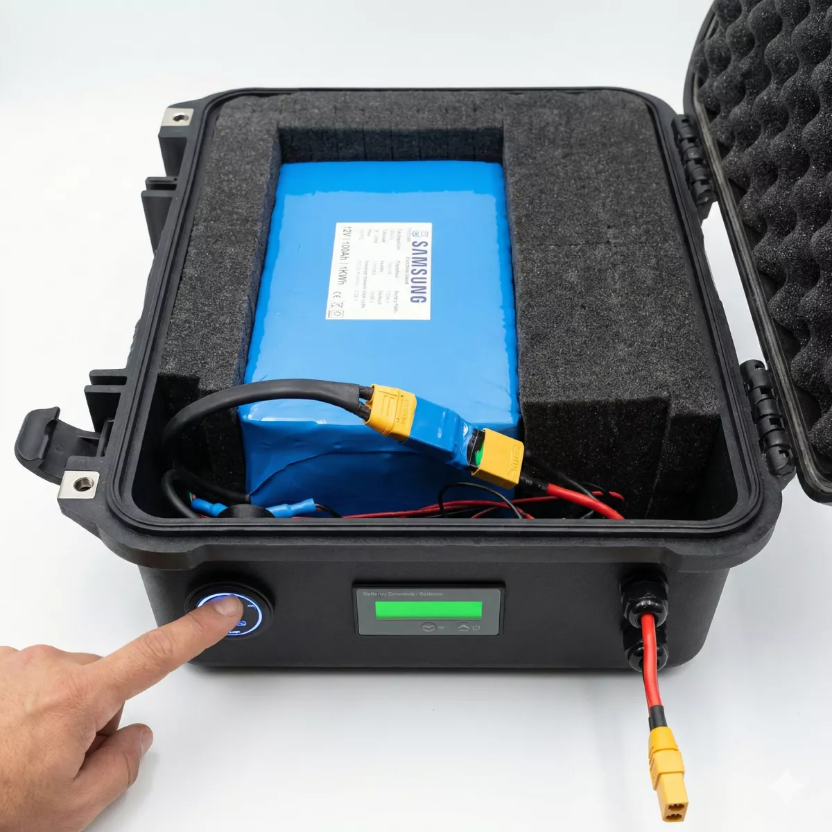 Bateria de Litio Samsung 12V 100ah