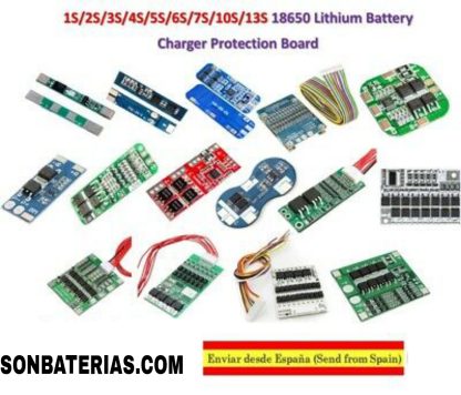 BMS para baterías de litio | 1S/2S/3S/4S/5S/6S/7S/10S/13S